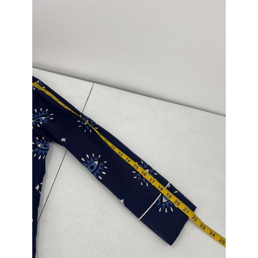Printfresh Blue Eye Pattern Pajama Top - image 6